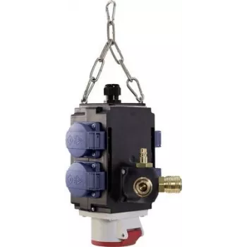 AS Schwabe 60734 distribuidor de corriente, negro