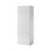 Armario ropero cama meble PAFOS 2D BASE 90×55,5×45 cm blanco mate, 2 puertas
