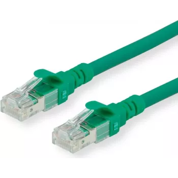 Roline - Cable patch - RJ-45 (M) a RJ-45 (M) - 3 m - SFTP, PiMF - CAT 6 - libre de halógenos, moldeado, hilo - Verde
