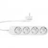 Regleta de enchufes inteligente 12A Shelly Power Strip 4 Gen4 Zigbee/Matter