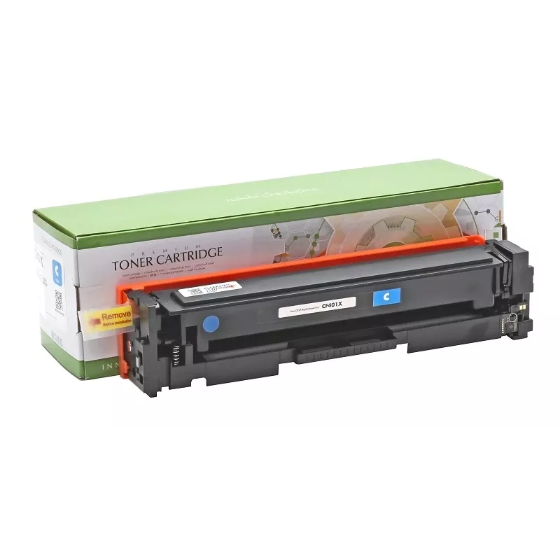 Compatible Static Control Hewlett-Packard CF401X / Canon CRG 045H cian, 2300 páginas
