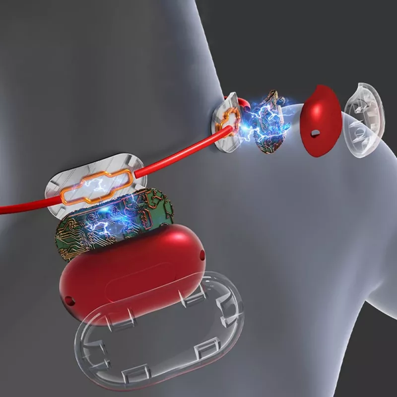 Masajeador de cuello MEDIA-TECH MT6534 con tecnología EMS, intensidad ajustable