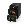 Princess Double Stack Airfryer | 182490 | Potencia 3000 W | Capacidad 11,2 L | Negro