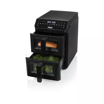 Princess Double Stack Airfryer | 182490 | Potencia 3000 W | Capacidad 11,2 L | Negro