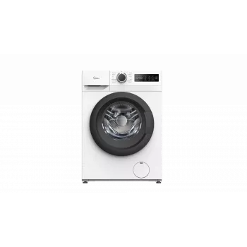 Lavadora de carga frontal Midea MF110W70B/W-HR — 7 kg, 1200 rpm, A, 60×40 cm, pantalla LED, vapor, blanca