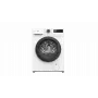 Lavadora de carga frontal Midea MF110W70B/W-HR — 7 kg, 1200 rpm, A, 60×40 cm, pantalla LED, vapor, blanca