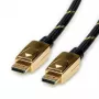 Cable DisplayPort ROLINE 11.04.5922 3 m negro oro