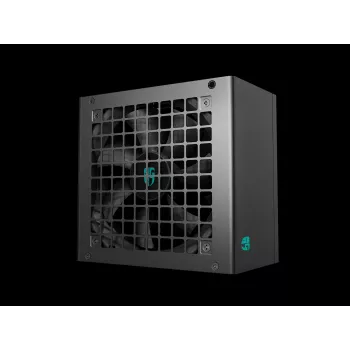 Fuente de alimentación ATX DeepCool PF600X 600W 80 PLUS Bronze, 600 W, ventilador de 12 cm, ATX 2.52, 24 pines, 2×(6+2) PCIe, 8×SATA