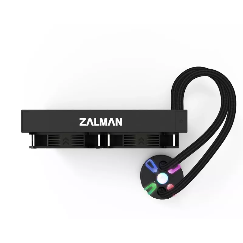 Refrigeración líquida para CPU Zalman Reserator5 Z24 ARGB negra radiador de 240 mm 2 ventiladores de 120 mm