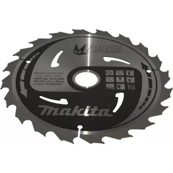 Makita M-Force - Hoja de sierra circular - para madera - 235 mm (B-31996)