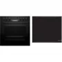 Bosch HEG578BB4 + NVQ645CB6E Set de cocina placa de inducción por zonas eléctrica
