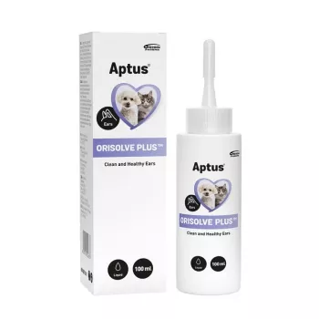 APTUS Orisolve Plus - Solución limpiadora de oídos para perros y gatos – 100 ml