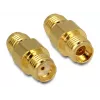 DeLOCK - Adaptador de antena - SMA (H) - SMA (H) (88478)