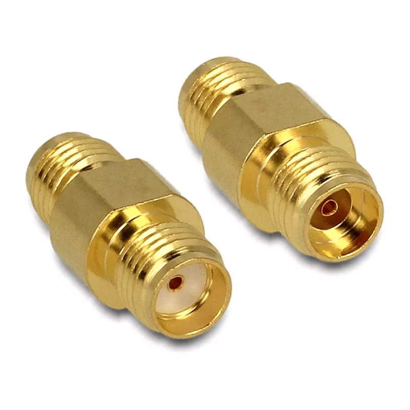 DeLOCK - Adaptador de antena - SMA (H) - SMA (H) (88478)