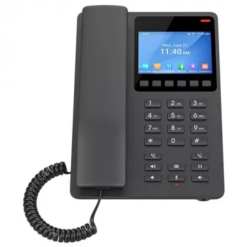 Teléfono IP Grandstream Networks GHP631 negro