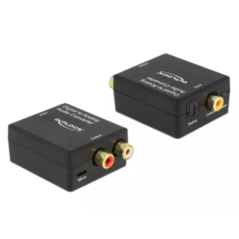 Convertidor de audio DeLOCK 63477