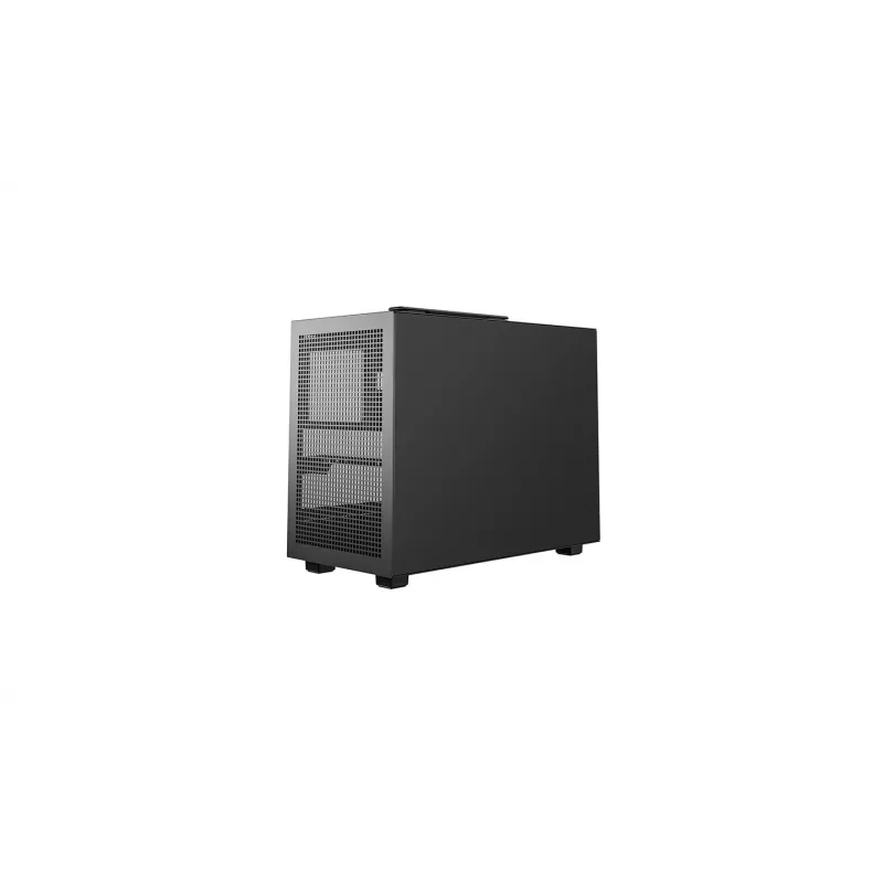 DeepCool CH160 PLUS R-CH160-BKNGM0-G caja compacta para ordenador (SFF), Mini-ITX/Micro-ATX, cristal templado, negra