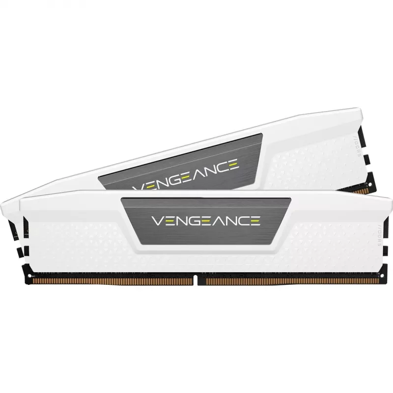 32 GB Corsair DIMM 5200 (2x 16 GB) Dual-Kit (blanco CMK32GX5M2B5200C40W. Vengeance. INTEL XMP)
