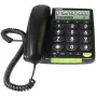 Teléfono inalámbrico Doro 312CS Identificador de llamadas Negro
