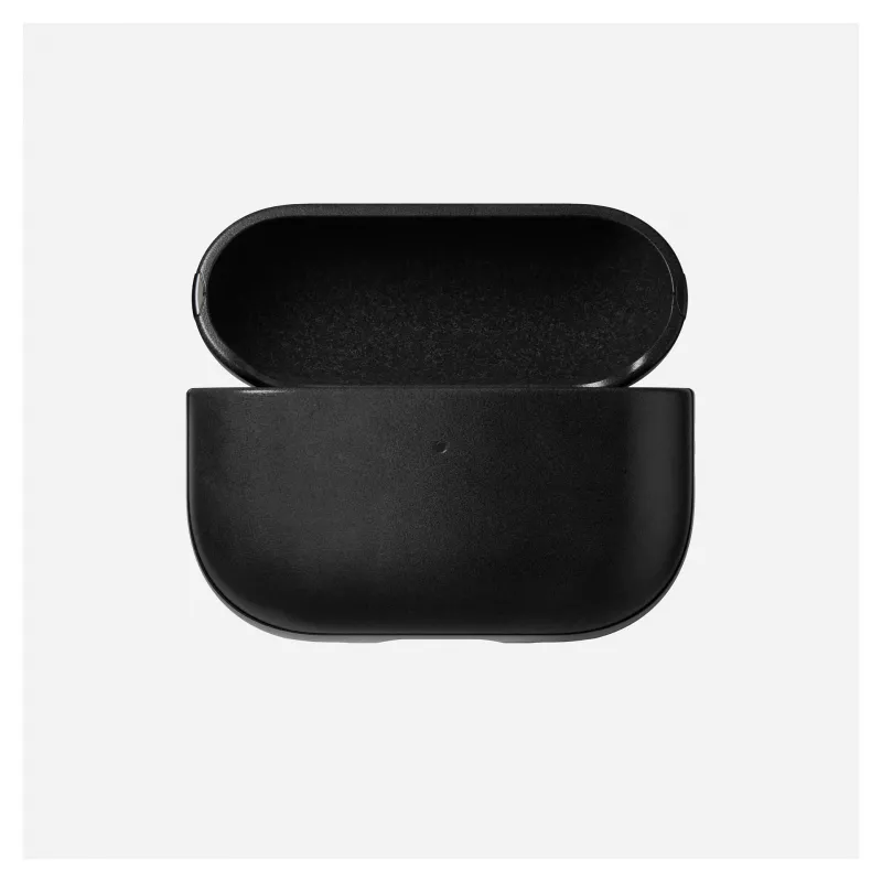 Funda Nomad Modern Leather Case — cuero, microfibra, policarbonato, negro