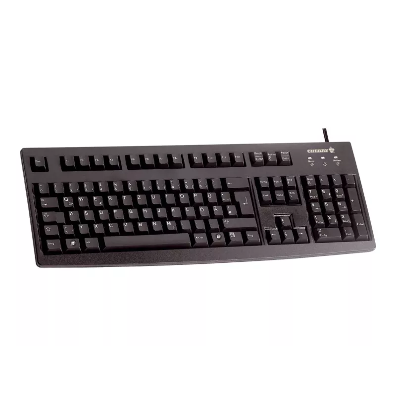CHERRY G83-6104 teclado universal USB QWERTY US English negro