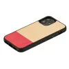 Funda protectora Man and Wood para iPhone 12 mini – negra