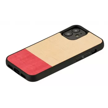 Funda protectora Man and Wood para iPhone 12 mini – negra