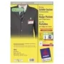 Portatarjetas de identificación AVERY 4823, transparente, 90 × 60 mm, pack de 24