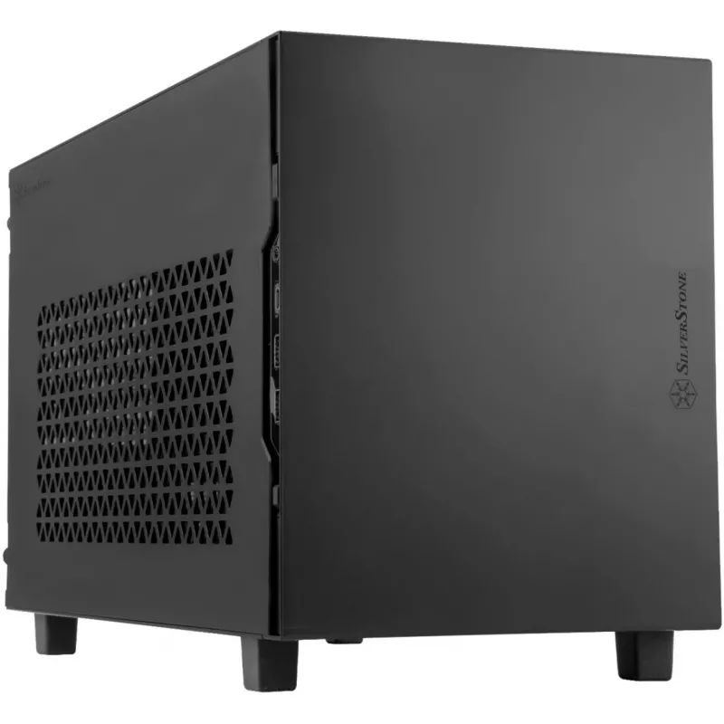 SilverStone SUGO SG15B - Cube - Mini-DTX - sin fuente de alimentación (ATX / PS/2)