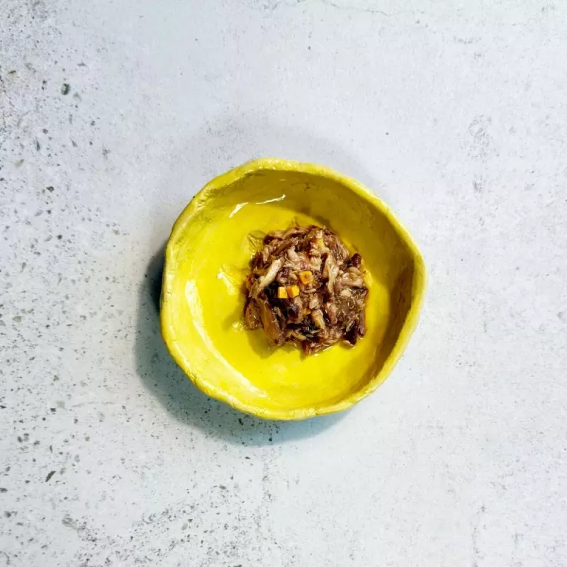 Ollo Atún con queso en caldo Nº 10 70 g