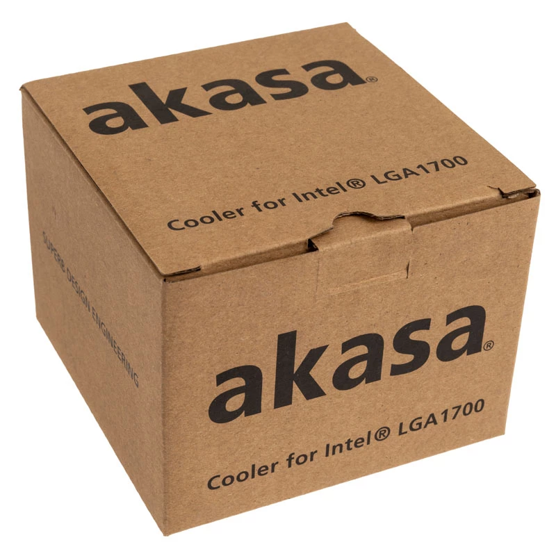 Disipador/radiador Akasa AK-CC6603EP01 9,5 cm aluminio negro