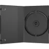 MediaRange DVD Case Single - caja para DVD - capacidad: 1 CD/DVD - negro (pack de 50) (BOX11)