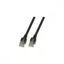 EFB-Elektronik cable de parcheo RJ45 Cat.5e SF/UTP PVC CCA negro 5m fabricante: EFB Elektronik (K5456.5)