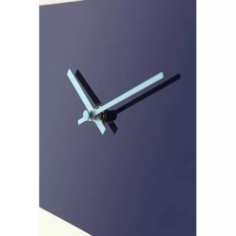 NeXtime Reloj 2855bl Bold Stripes, 38x19 cm, pared, azul