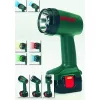 Linterna de mano Theo Klein 8448 negra verde