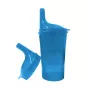 Vaso de seguridad para comer y beber - azul