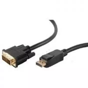 Adaptador de cable de vídeo ShiverPeaks BS77490-1 1m DisplayPort DVI negro