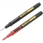 Fluke TwistGuard - punta de prueba - negro - rojo - CAT II,CAT III,CAT IV - 4 mm - 1,9 cm - 1000 V (3521983)