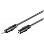 Microconnect 33723 cable de audio 2 m 2,5 mm negro