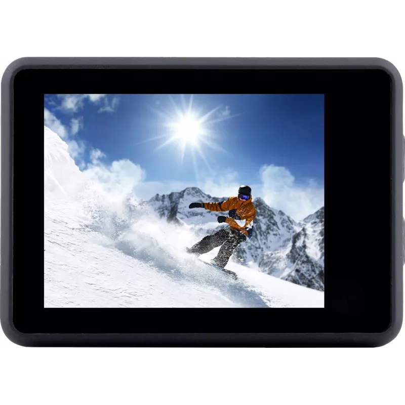 Action Cam AgfaPhoto 4K, sumergible, Wi-Fi, cámara lenta/time-lapse (AC9000BK)