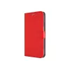 Funda de piel tipo libro FIXED para Samsung Galaxy A36 5G – rojo, protección frontal y trasera, aberturas precisas