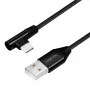 Cable USB LogiLink CU0137 USB 2.0 0,3 M USB A a USB C negro