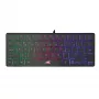 Teclado mecánico Baracuda Seahorse negro SEAHORSE-B duradero ligero