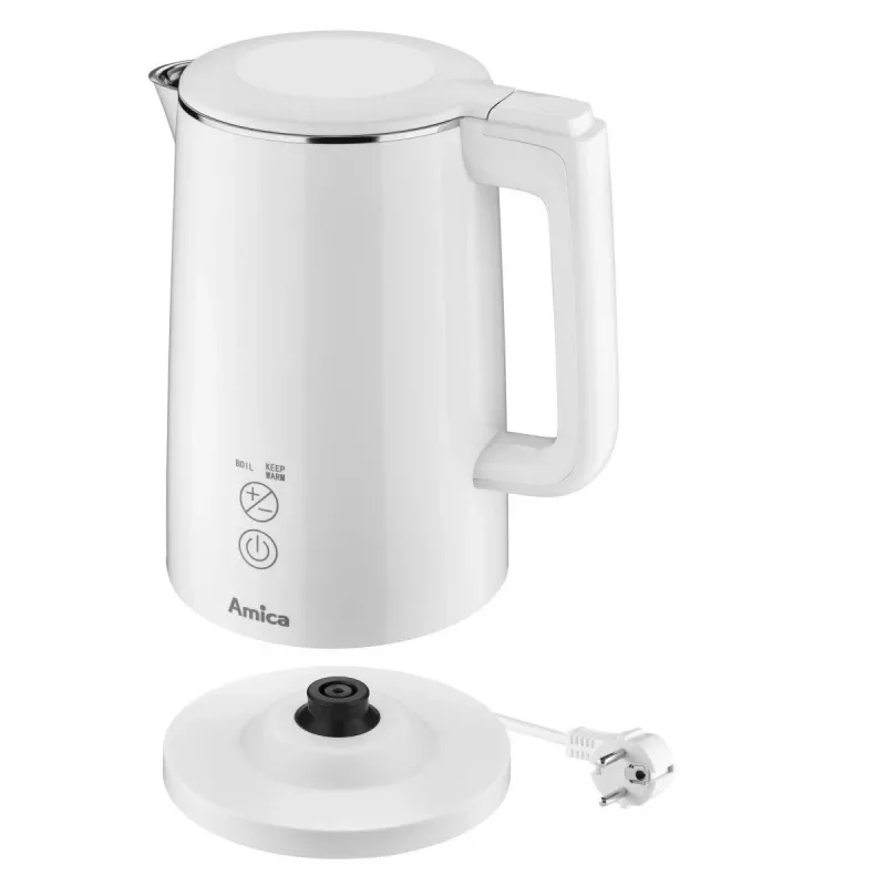 Hervidor eléctrico AMICA 1,5 L 2200 W plata