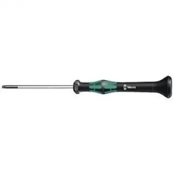 Wera Destornillador Torx de electrónica y precisión 2067 Tamaño T 7 Longitud de hoja: 60 mm (05118183001)