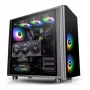 Thermaltake View 31 TG - Edición ARGB - Torre MIDI - ATX - sin fuente de alimentación (PS/2) - Negra - USB/Audio