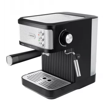 Cafetera espresso ESPERANZA EKC011 — depósito de agua de 1,8 L, 850 W, 20 bar, control táctil, espumador de leche