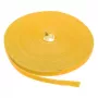 LABEL THE CABLE LTC PRO Roll Strap, cinta de velcro de doble cara, 25 m Amarillo