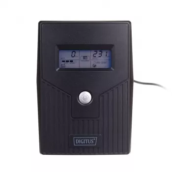 SAI DIGITUS DN-170063-LCD-B 0.6 kVA (360 W) con LCD