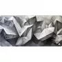 Alfombrilla gaming Sharkoon SKILLER SGP40 D17, diseño abstracto de cristal, gris/blanco, 1000 x 500 mm